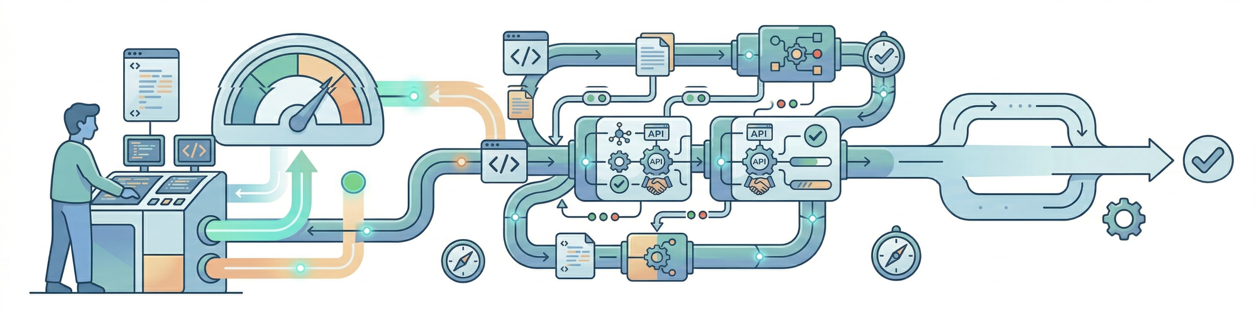Proces testowy, do którego dążę w projektach, nad którymi pracuję