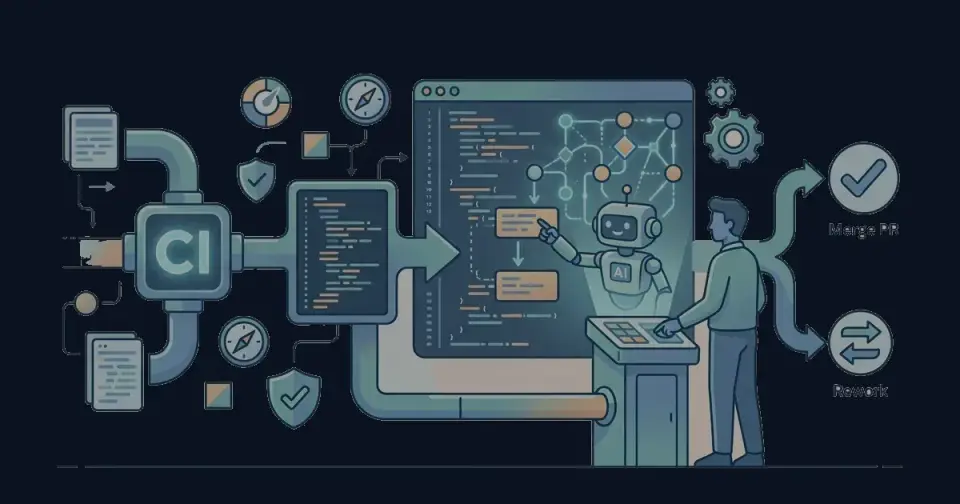 AI code review w CI - job na PR, nie ghost text (czerwiec 2024)